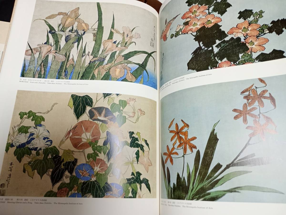 a# ukiyoe . flower all 18 volume (book@ compilation 16 pcs.,. volume 2 pcs. )+... all 19 pcs. set Ukiyoe Polychrome