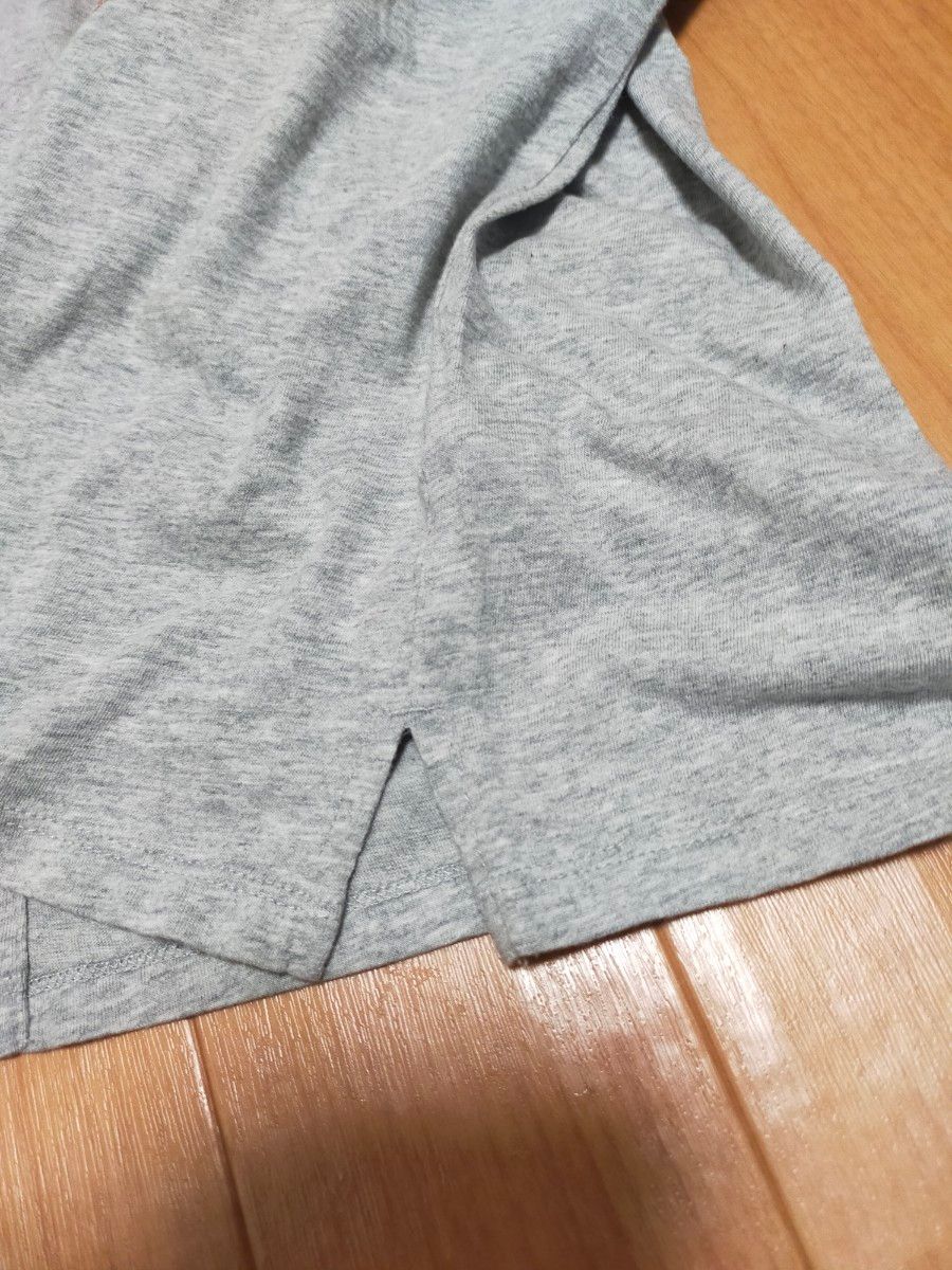 GAP ギャップ　キッズ　140   長袖Tシャツ  ロンT  L 長袖シャツ　グレー　女の子　ガールズ