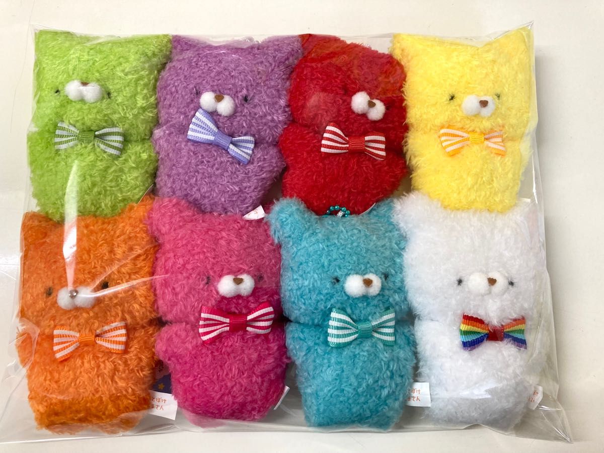 値下げしました おとぼけくまさん にじっ 全8種コンプリート 値下げしました おとぼけくまさん にじっ 全8種コンプリート