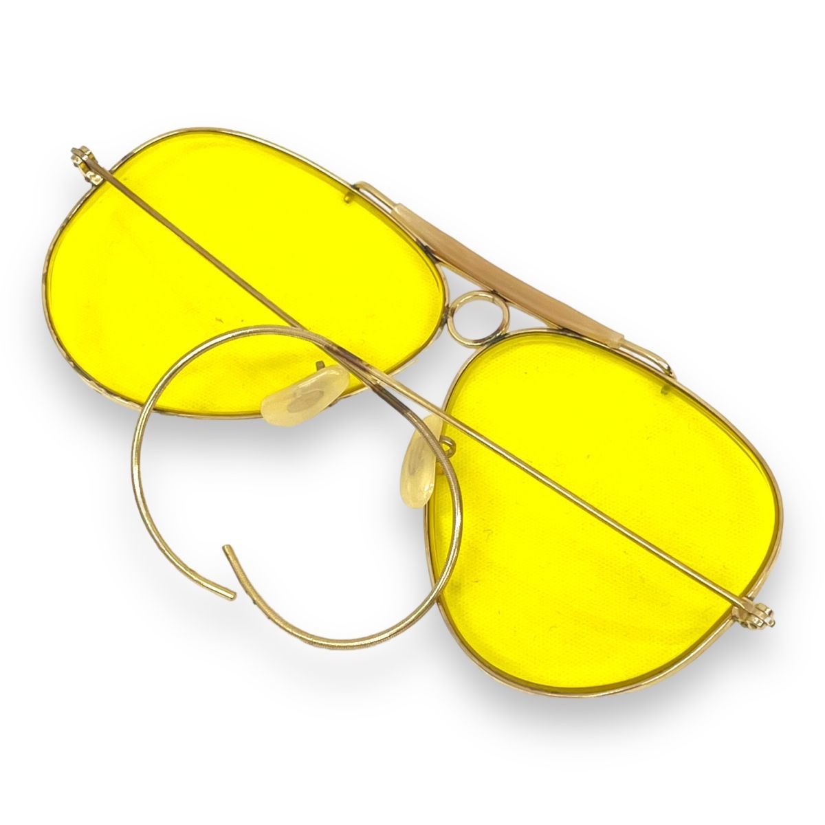 Ray-Ban レイバン サングラス 眼鏡 小物 アイウェア ファッション ブランド ケース付き ティアドロップ シューター SHOOTER 1960年代_画像4