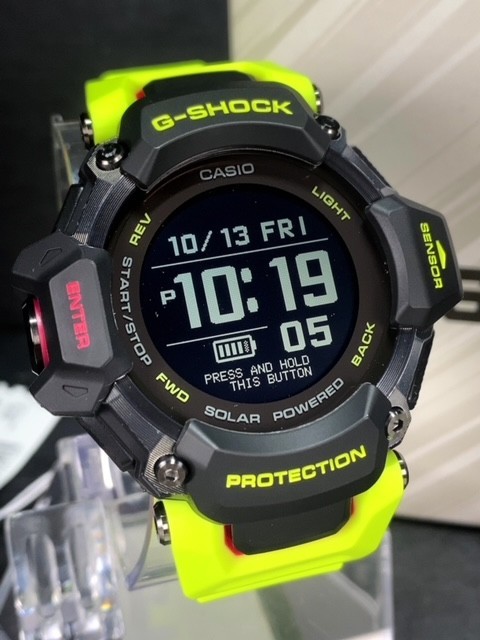 2023 新作 新品 G-SHOCK ジーショック CASIO カシオ ソーラー 腕時計 GBD-H2000-1A9JR ジースクワッド スマホリンク心拍計＋GPS機能搭載