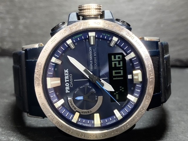 美品 CASIO カシオ PROTRECK プロトレック 腕時計 クライマーライン