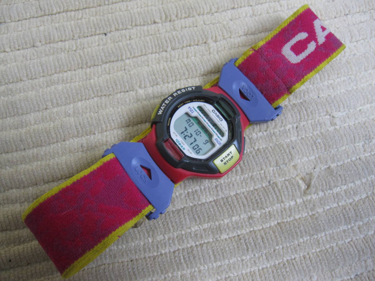 程度中上　CASIO カシオ 腕時計 SKX-1300 スキーウォッチ　電池交換済