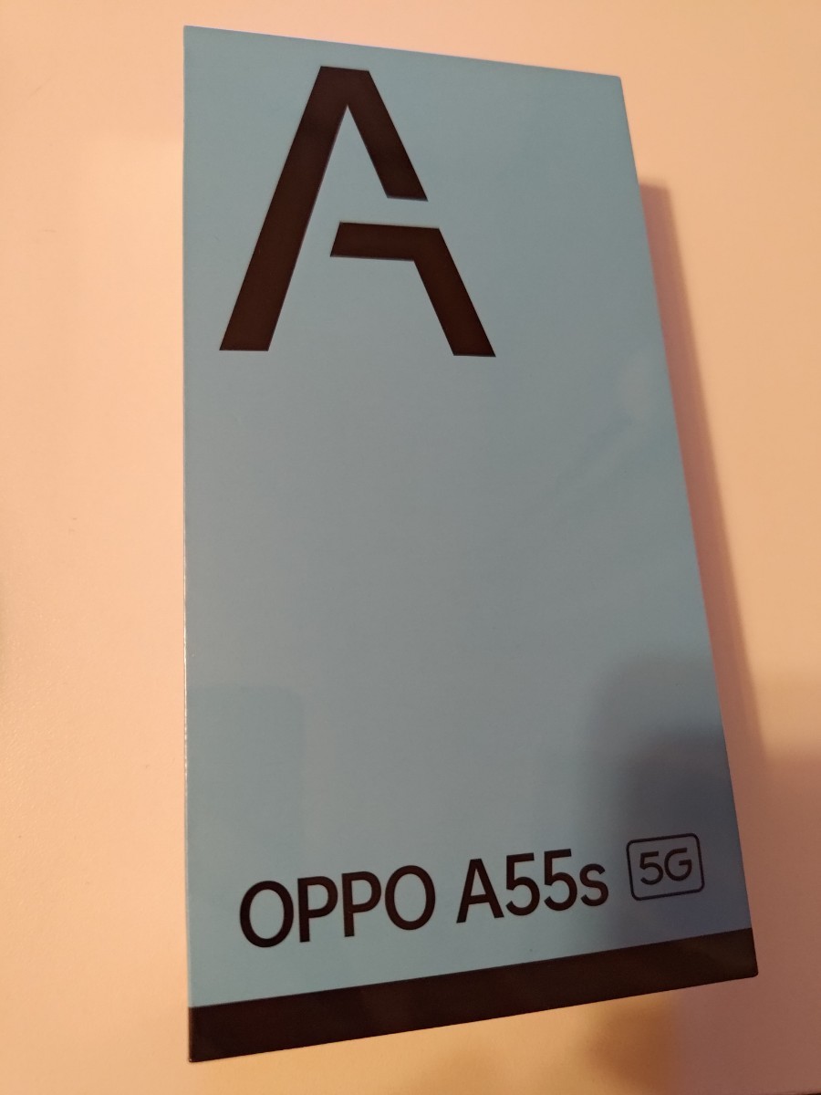 未開封品OPPO A55s 5G ブラック 64 GB SIMフリー-