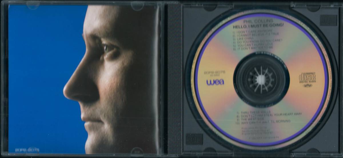 PHIL COLLINS / Hello I Must Be Going 20P2-2075 国内盤 CD フィル・コリンズ / 心の扉 4枚同梱発送可能_画像3