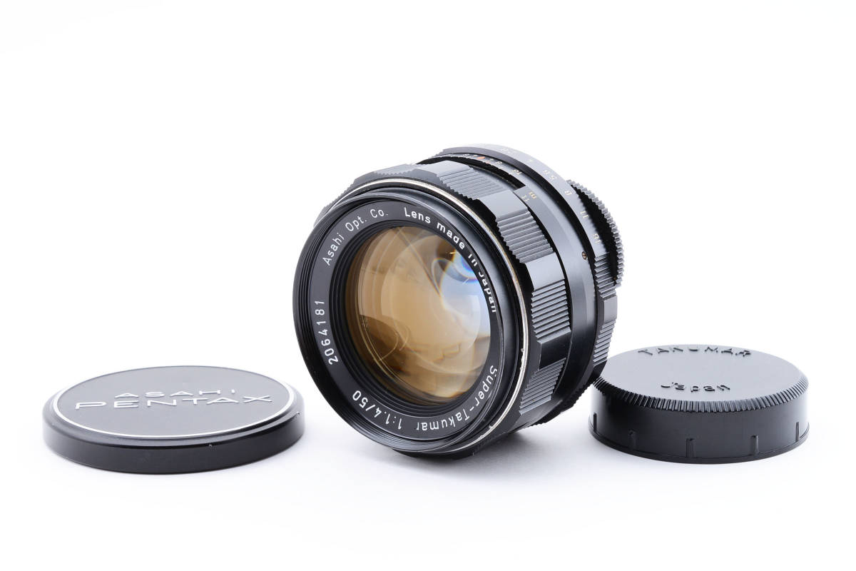 良品】Pentax SMC Takumar 50mm f1.4 MF Standard Lens for M42