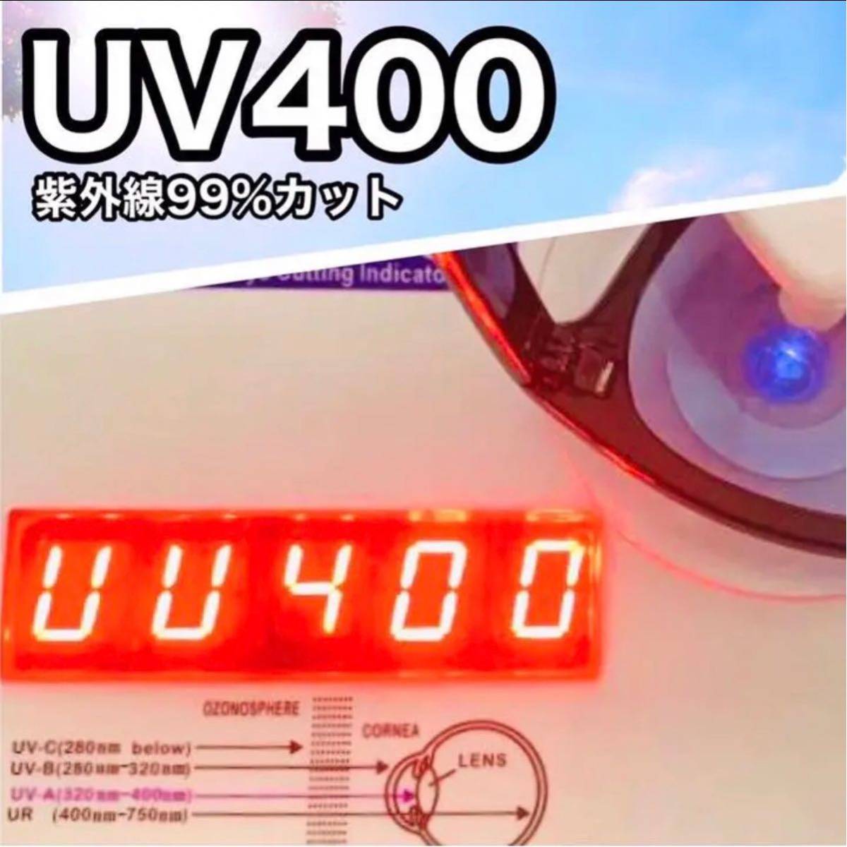 ◆サングラス◆ ウェリントン ライトブルー UV400【新品】No.1_画像9