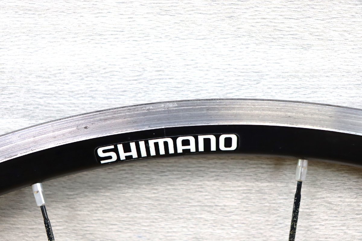 SHIMANO RS20　シマノ　WH-RS20　9速/10速対応　9s　10s　シマノフリー　クリンチャー　前後ホイールセット　リムブレーキ　cicli17　27_画像5