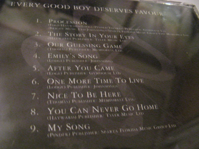 送料無料◆CD◆THE MOODY BLUES／EVERY GOOD BOY DESERVES FAVOUR◆デジタルリマスター・UK盤_画像2