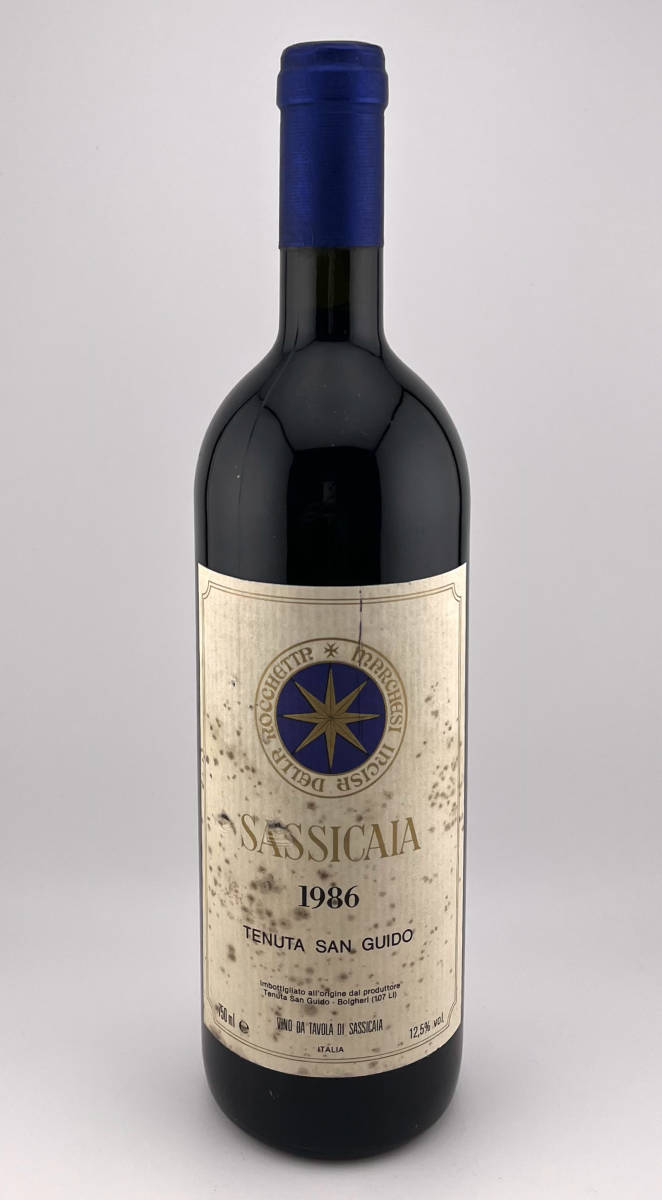 1986 Sassicaia / San Guido サッシカイア / テヌータ サン グイド