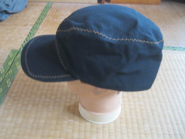 NEW YORK HAT&Co change ... cap black L canvas cloth new goods 