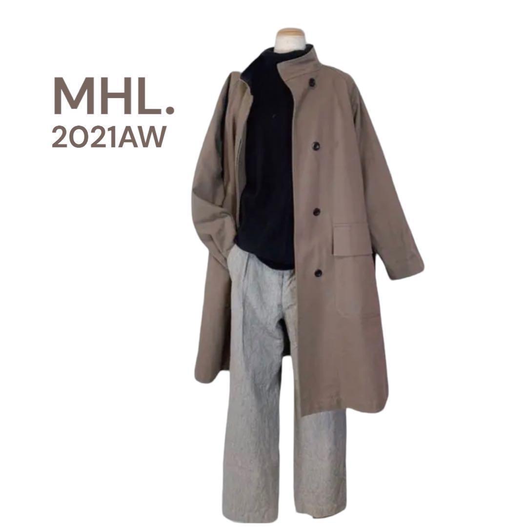 美品 2021AW MHL エムエイチエル マーガレットハウエル ダウンライナー