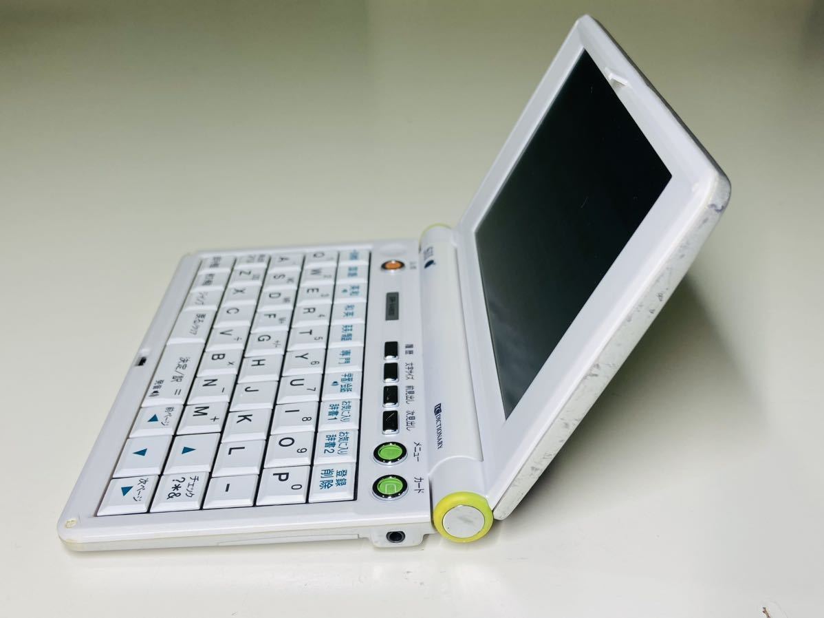 【動作確認・お買い得】SEIKO セイコー SII SR-V4800 電子辞書 37コンテンツ収録 英語充実モデル 音声対応 シルカカード対応 リスニング_画像5