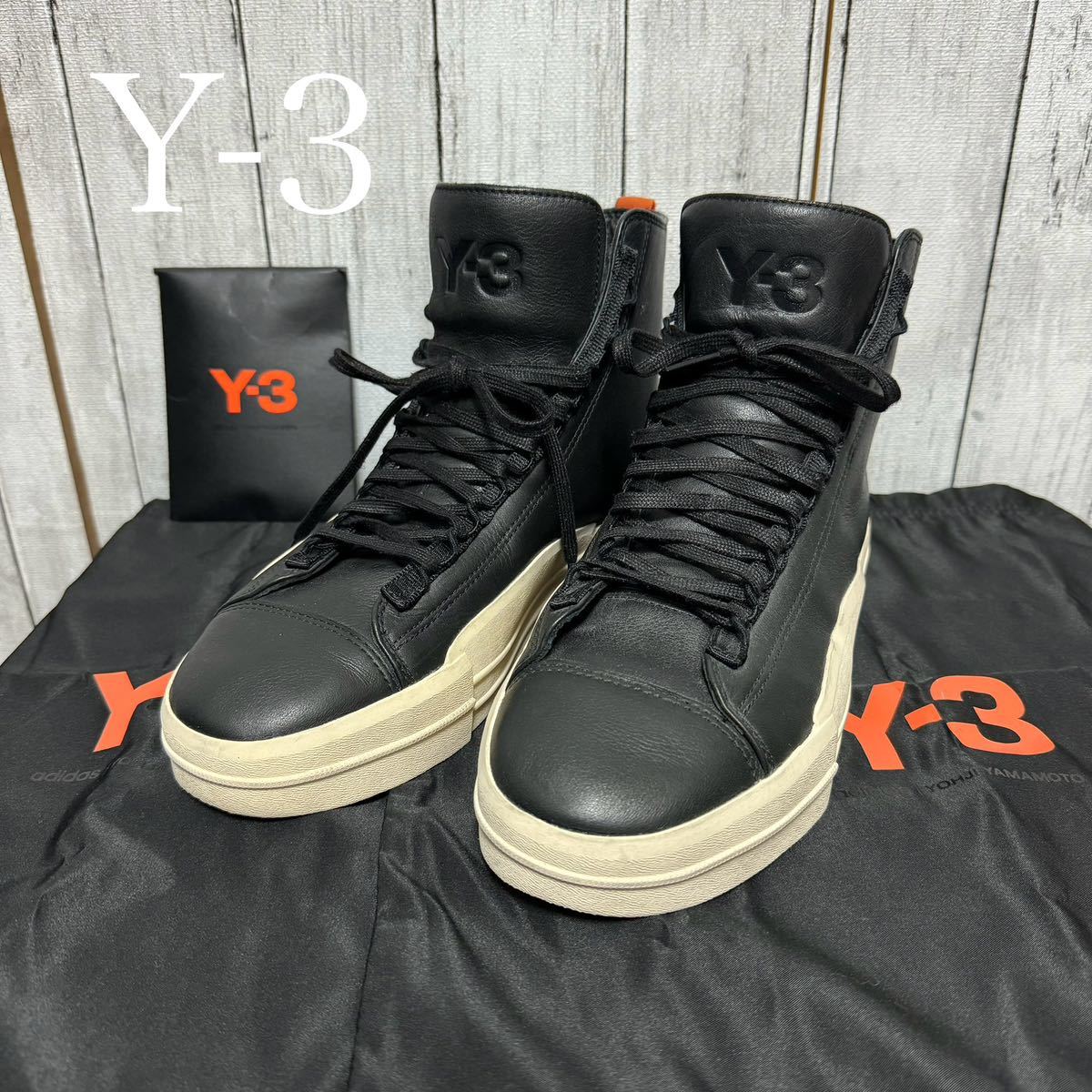 Y-3 YUBEN MID ハイカットスニーカー！_画像1