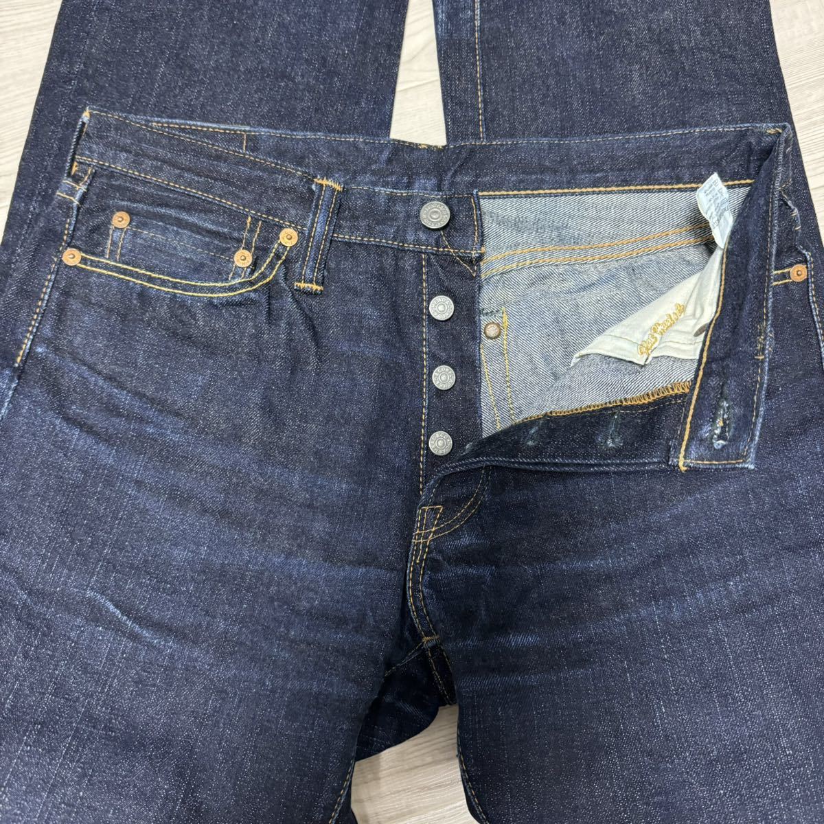 美品 THE FLAT HEAD 3009 32 セルビッチデニム 赤耳 日本製|Yahoo