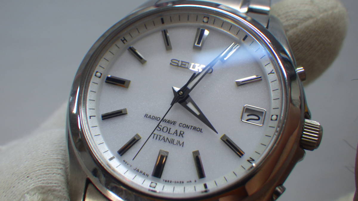 ■SEIKO■ソーラー充電/電波時計■SPIRIT SMART SOLAR TITANIUM [SBTM213]■中古■　★即決★_画像10