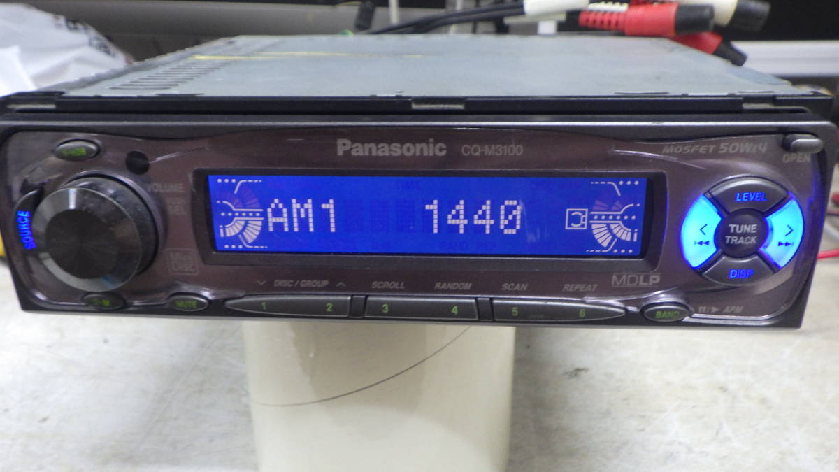 #Panasonic#MD звук стойка #CQ-M3100D# б/у # * быстрое решение *