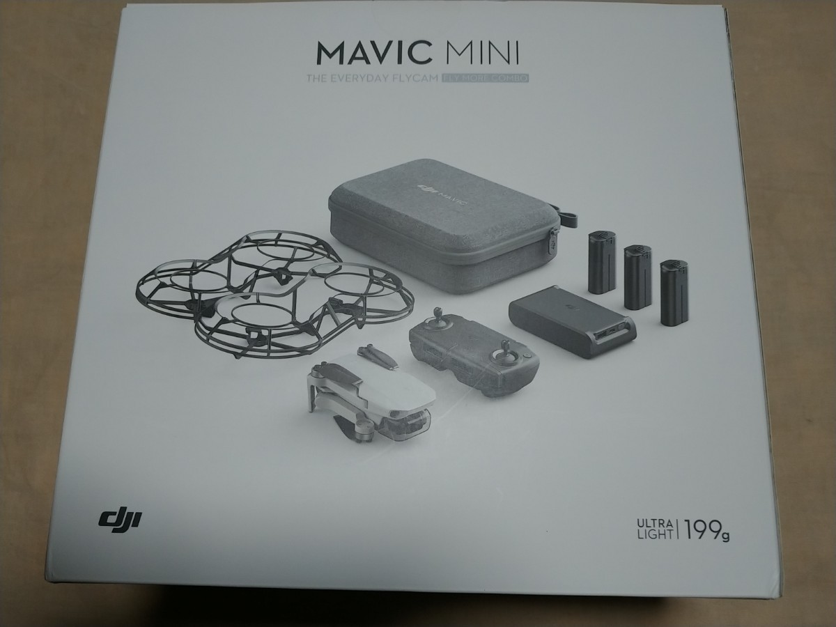 MAVIC MINI フルセット 飛行は10回程度の美品てす。電池3本は充電器に