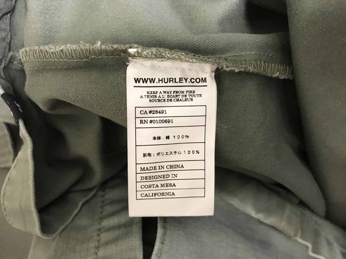 本物ハーレーHurleyコットンミリタリーシャツジャケットメンズ 本物ハーレーHurleyコットンミリタリーシャツジャケットメンズ