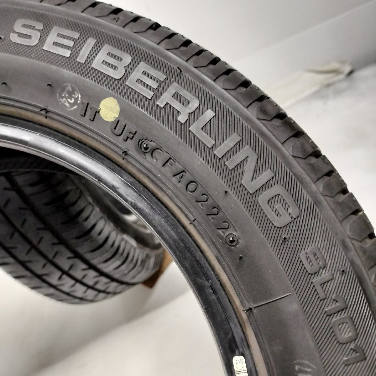 ◆本州・四国は送料無料◆ ＜ノーマルタイヤ 2本＞ 155/65R13 SEIBERLING SL101 80% 2022年製 軽自動車 パレット ライフ_画像8