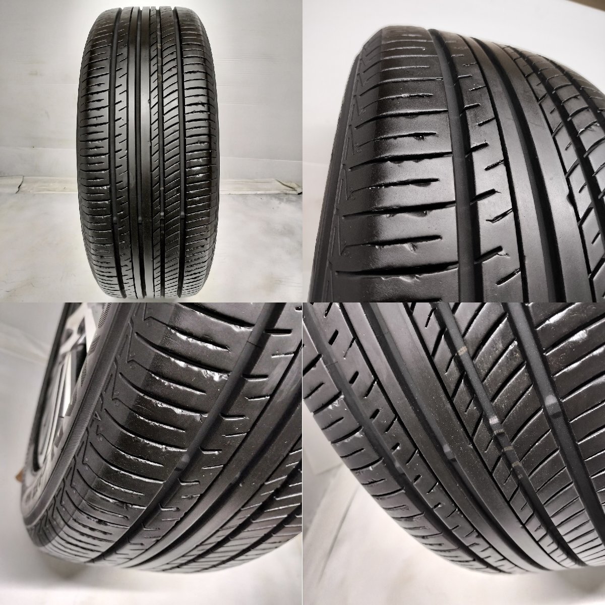 ◆配送先指定◆ ＜ノーマル X ホイール 1本＞ 235/50R18 ADVAN dB V552 2023年製 18x7.5J アルファード ヴェルファイア 30系 5H -114.3_画像9