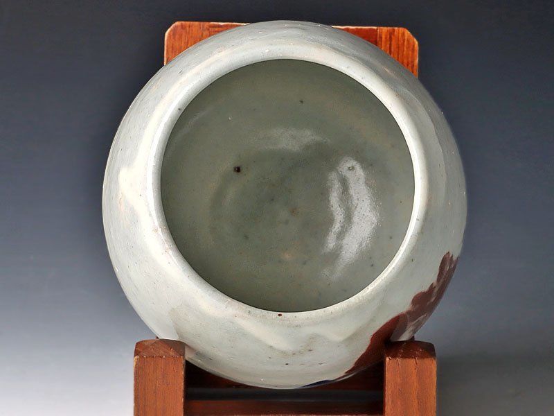 古美味】神楽窯 清水公照 赤富士 塩筒 茶碗 茶道具 保証品 U3Ff(茶碗