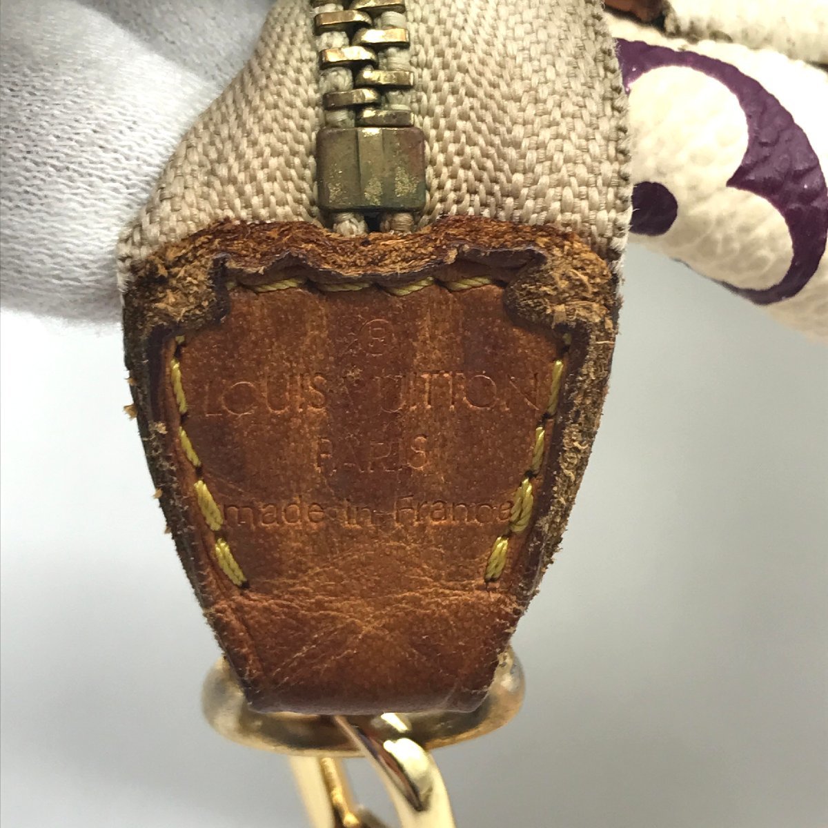 1円 良品 LOUISVUITTON ルイヴィトン モノグラム マルチ カラー アクセソワール ショルダー バッグ K442_画像10