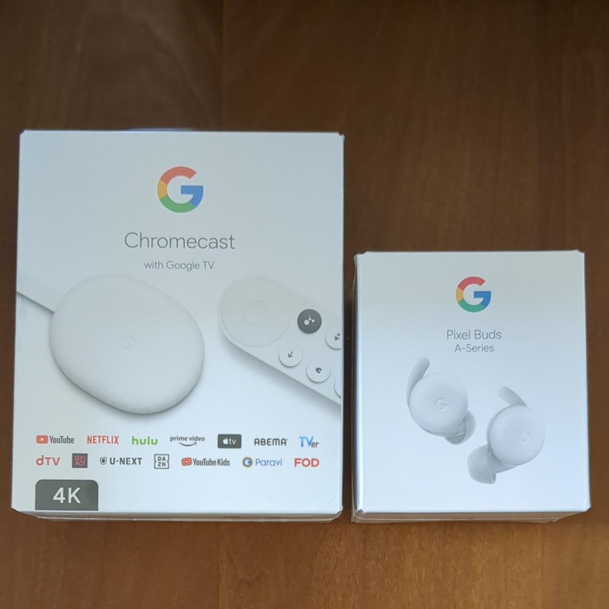 Google Chromecast with Google TV 4K Pixel Buds A-series まとめ売り