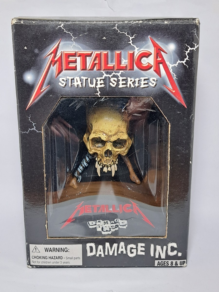 METALLICA メタリカ スタチュー DAMAGE INC. フィギュア 2002 スカル_画像1