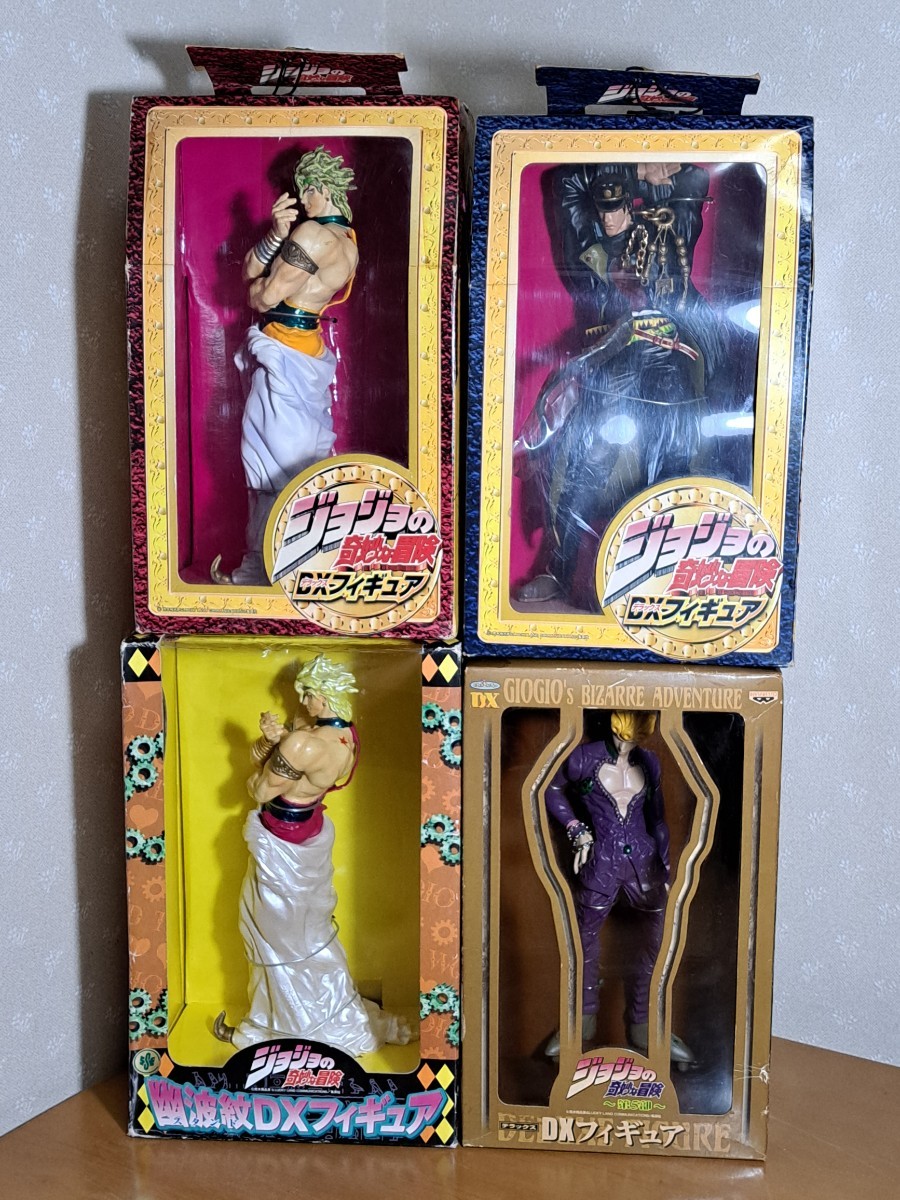  JoJo's Bizarre Adventure DX figure 4 point set unopened Kujo Jotaro DIO Giorno *joba.-na