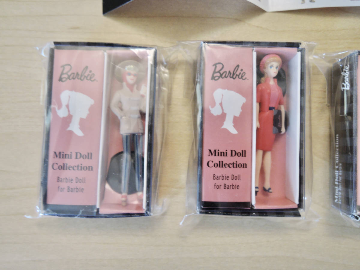 ミニチュア ドールハウス サイズ / バービー Barbie ミニドールコレクション 全6種 Mini Doll Collection / バンダイ　_画像2