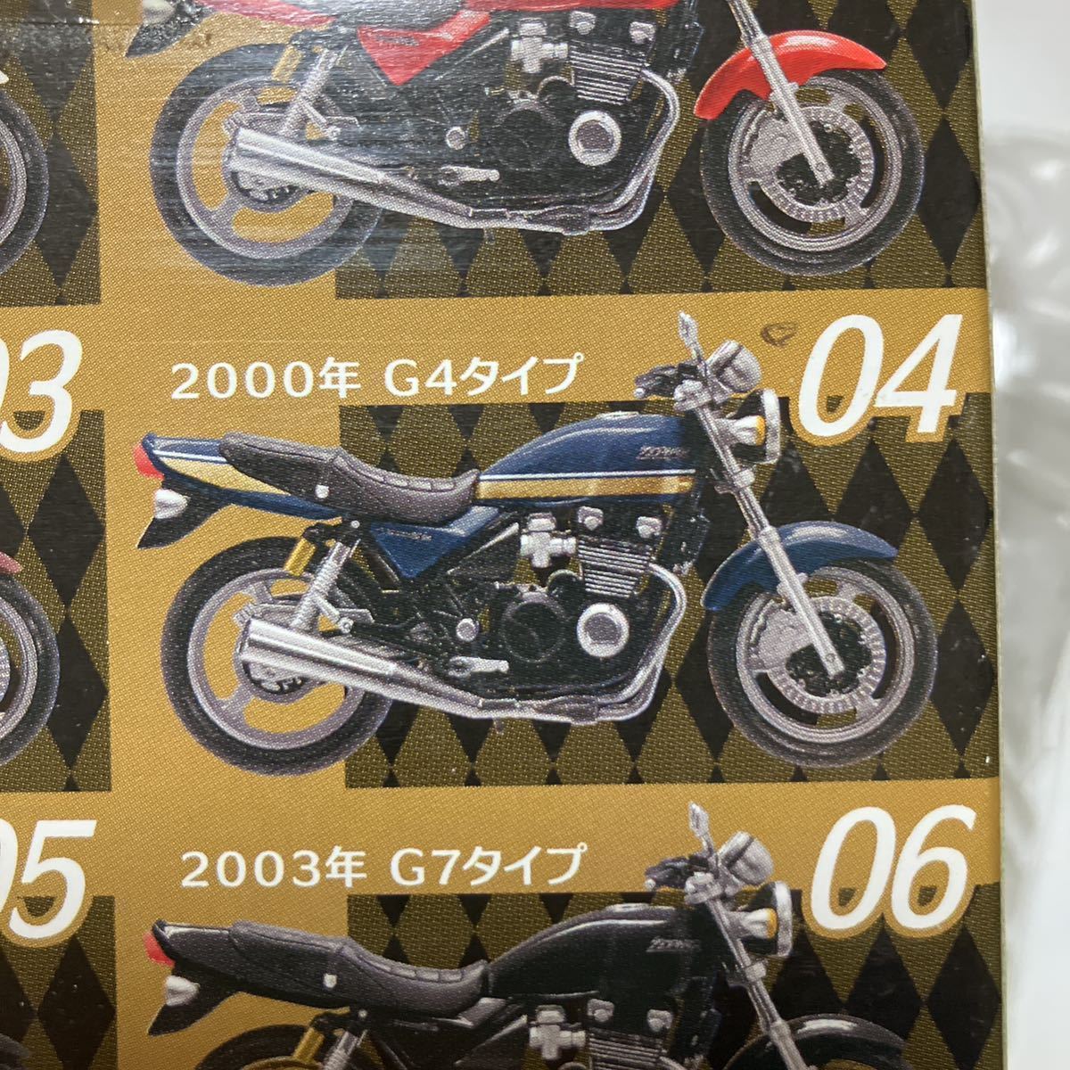  Kawasaki Zephyr χ 1/24 #04 2000 year G4 type Vintage bike kit 3ef toys 