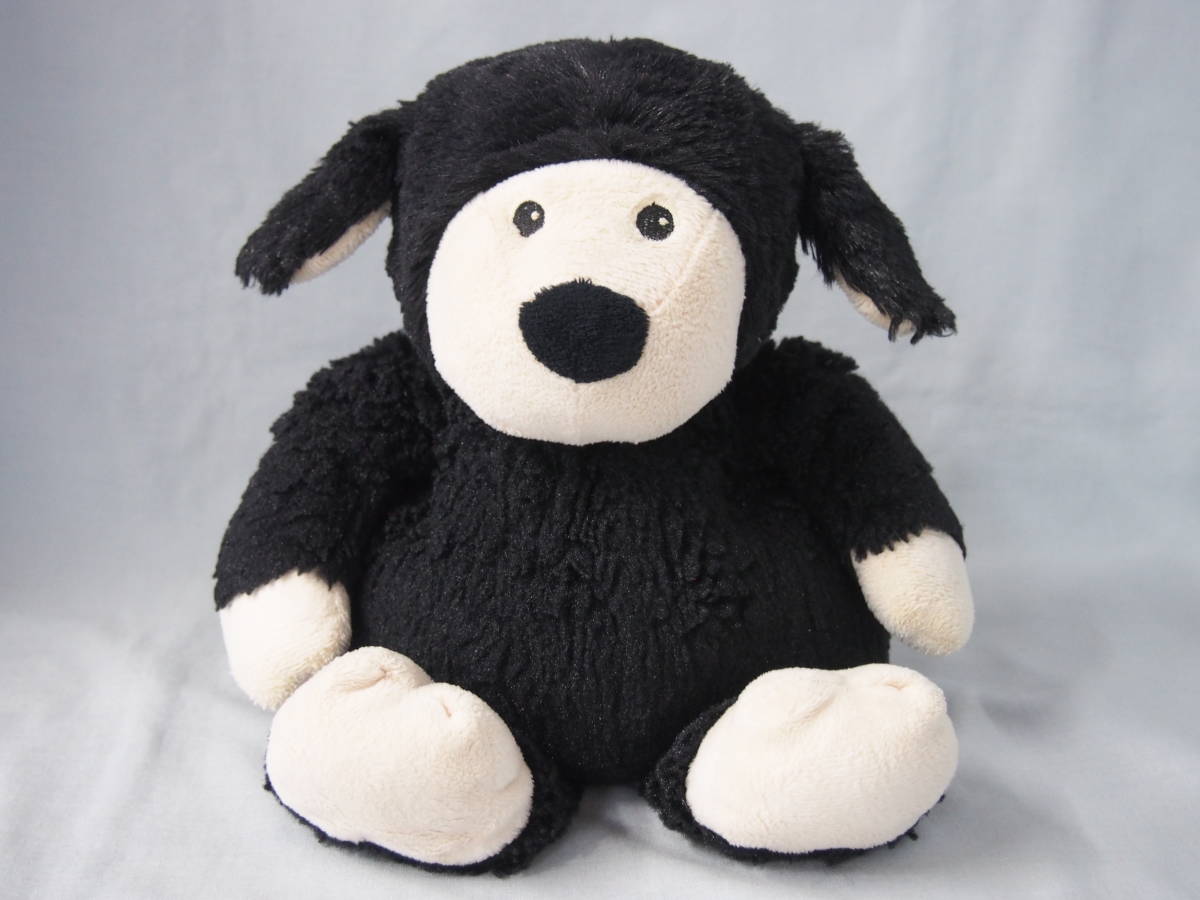Warmies Black Sheep мягкая игрушка . чёрный сиденье высота : примерно 22cm микроволновая печь . температура . возможность грелка Кайро лаванда. аромат War mi-z