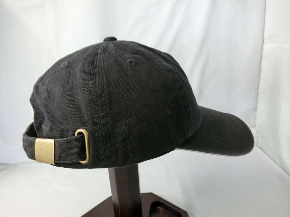 Urban Golf Gear ゴルフ キャップ 黒 ブラック サイズフリー 帽子 cap 刺繍 ストラップバック アーバンゴルフギア 古着の画像5