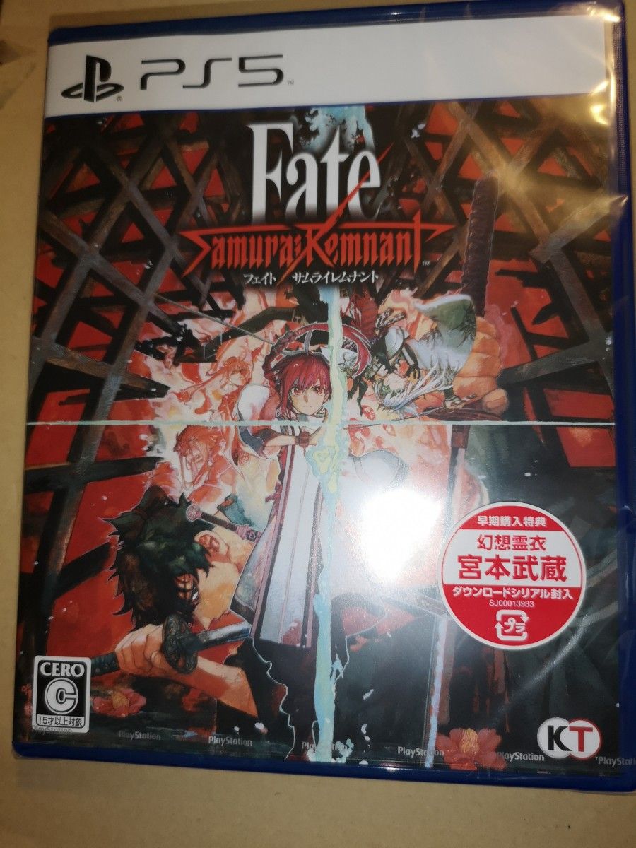 PS5　Fate/Samurai Remnant　フェイト サムライレムナント 通常版　新品未開封 初回特典