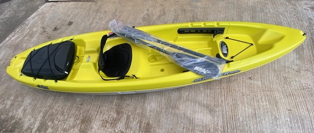 PELICAN ペリカン RUSTLER 100X 全長約305m KV10 シットオンカヤック 新品未使用 引取限定 angler fishing kayak _画像7