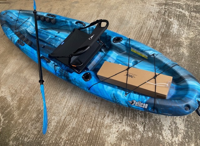 PELICAN AXIOM ペリカン 100XP 2023年モデル シットオンカヤック 新品未使用 引取限定 entinel 100XP angler fishing kayak_画像7