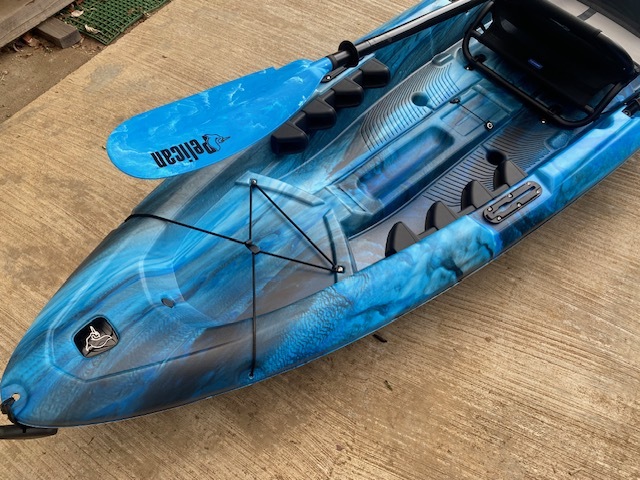 PELICAN AXIOM ペリカン 100XP 2023年モデル シットオンカヤック 新品未使用 引取限定 entinel 100XP angler fishing kayak_画像4