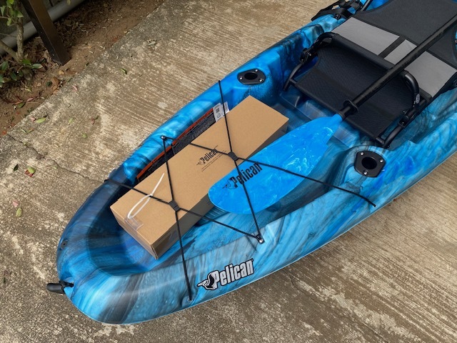 PELICAN AXIOM ペリカン 100XP 2023年モデル シットオンカヤック 新品未使用 引取限定 entinel 100XP angler fishing kayak_画像2