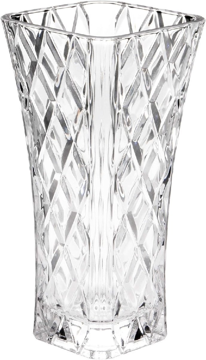 花瓶 ガラス おしゃれ 花器 日本製 東洋佐々木ガラス フラワーベース ガーニッシュ P-26488-JANの画像1
