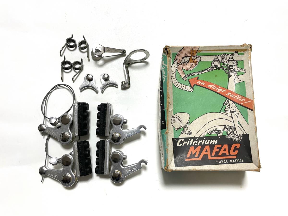 ★新品箱付 MAFAC CRITERIUM カンチブレーキ マファック 検 ランドナー ツーリング HERSE SiNGER 東叡 アルプス TOEI ALPS OLD MTB ATB★_画像1