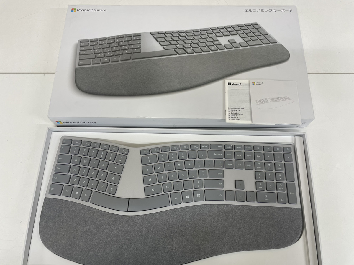 Surface Ergonomic 無線キーボード 英字キー配列 マイクロソフト【即決
