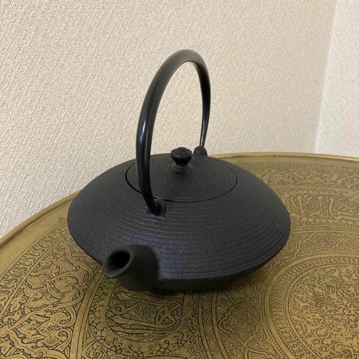 南部鉄器 盛栄堂 鉄瓶 茶道具 未使用