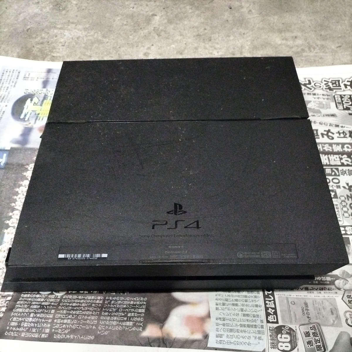 SONY PlayStation4 PS4本体 CUH-1000A 写真の通りのゴミジャンク品_画像1