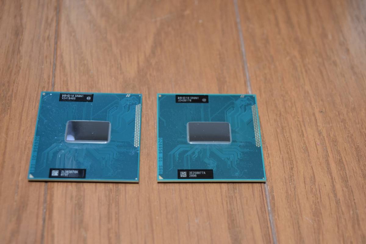 Intel Core i3-3110M SR0N1　正常品より取り外し品です。_画像1