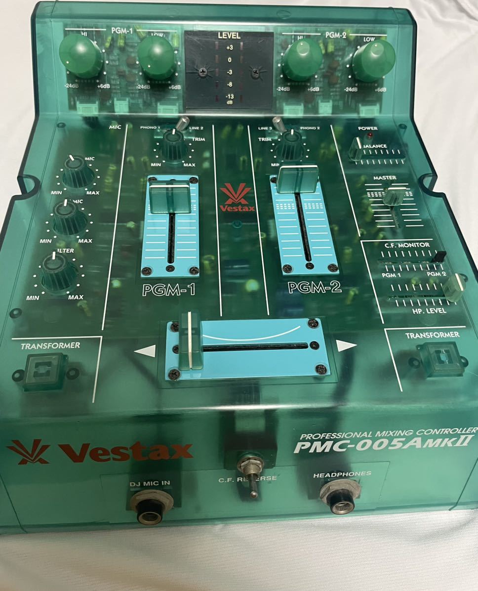 Vestax PMC-005A MKⅡスケルトン ACアダプタ付属 ベスタクス-