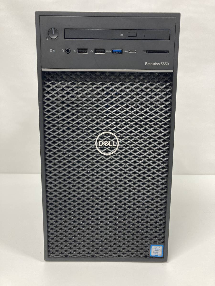 Dell Precision 3630 Tower、Core i7-8700 3.20GHz / 32GB / SSD 256GB 