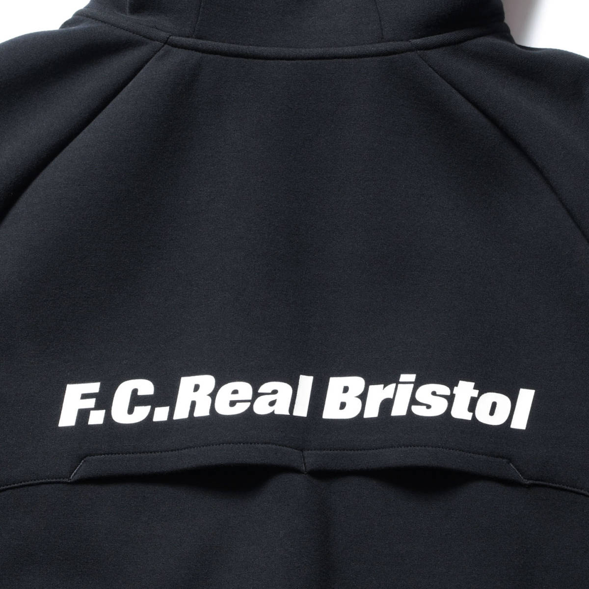 23AW新品L黒F C Real BristolスウェットVENTILATION HOODIEフーディ