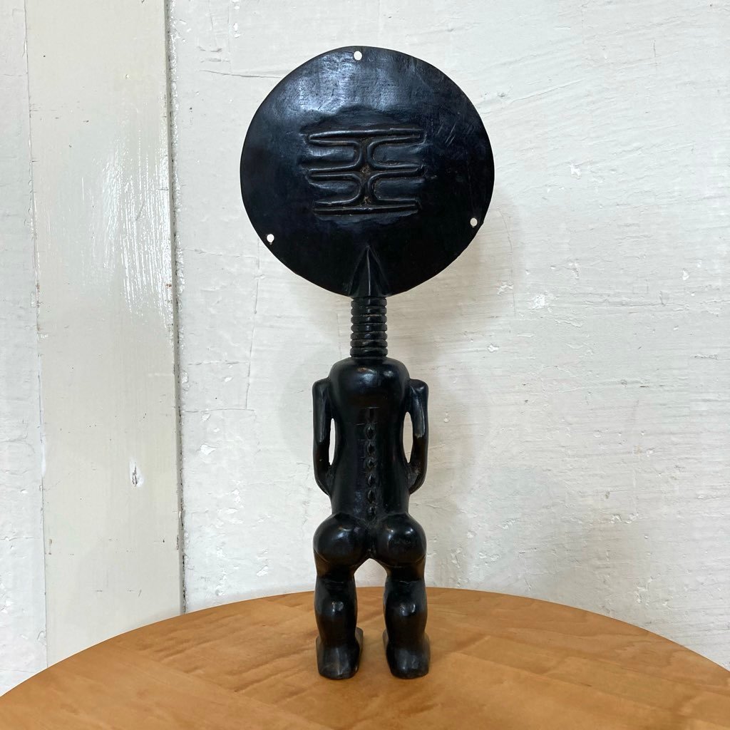 【25％OFF】 アフリカ アシャンティ族 アクワバ人形 プリミティブアート 木彫り インテリア小物 ヴィンテージ オブジェ 希少 置物 309379 洋風