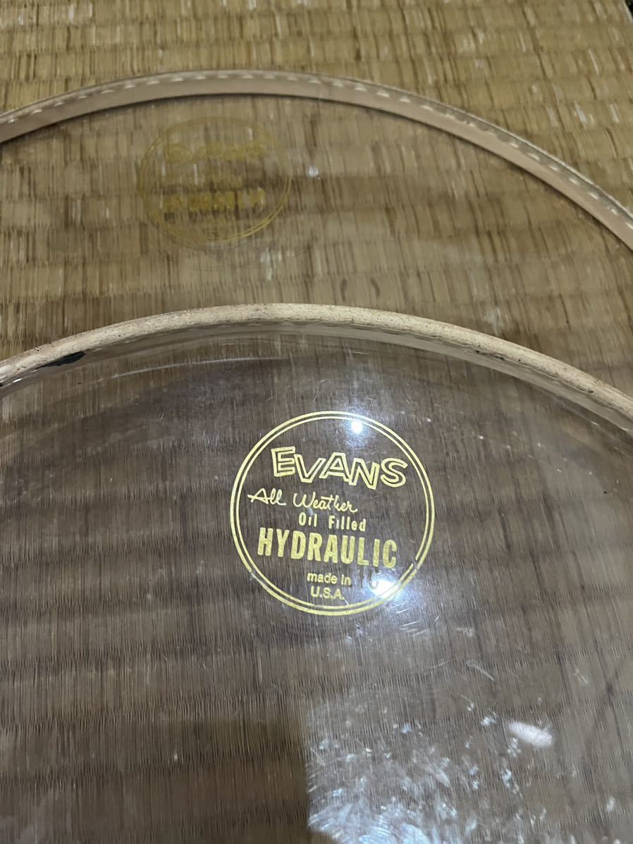 Vintage Vintage Evans Evans All-Weather Oil Filled Hydraulic Drum Head drumhead текущее состояние распродажа 